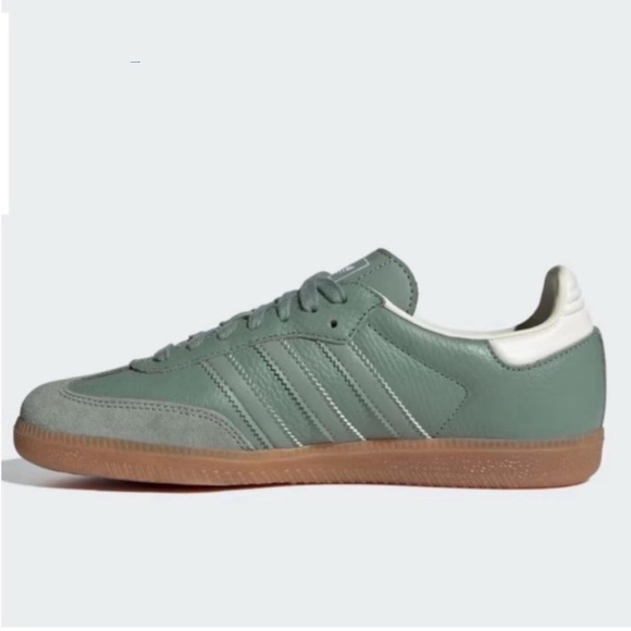 adidas Samba OG Silver Green Gum - Picture 2 of 7